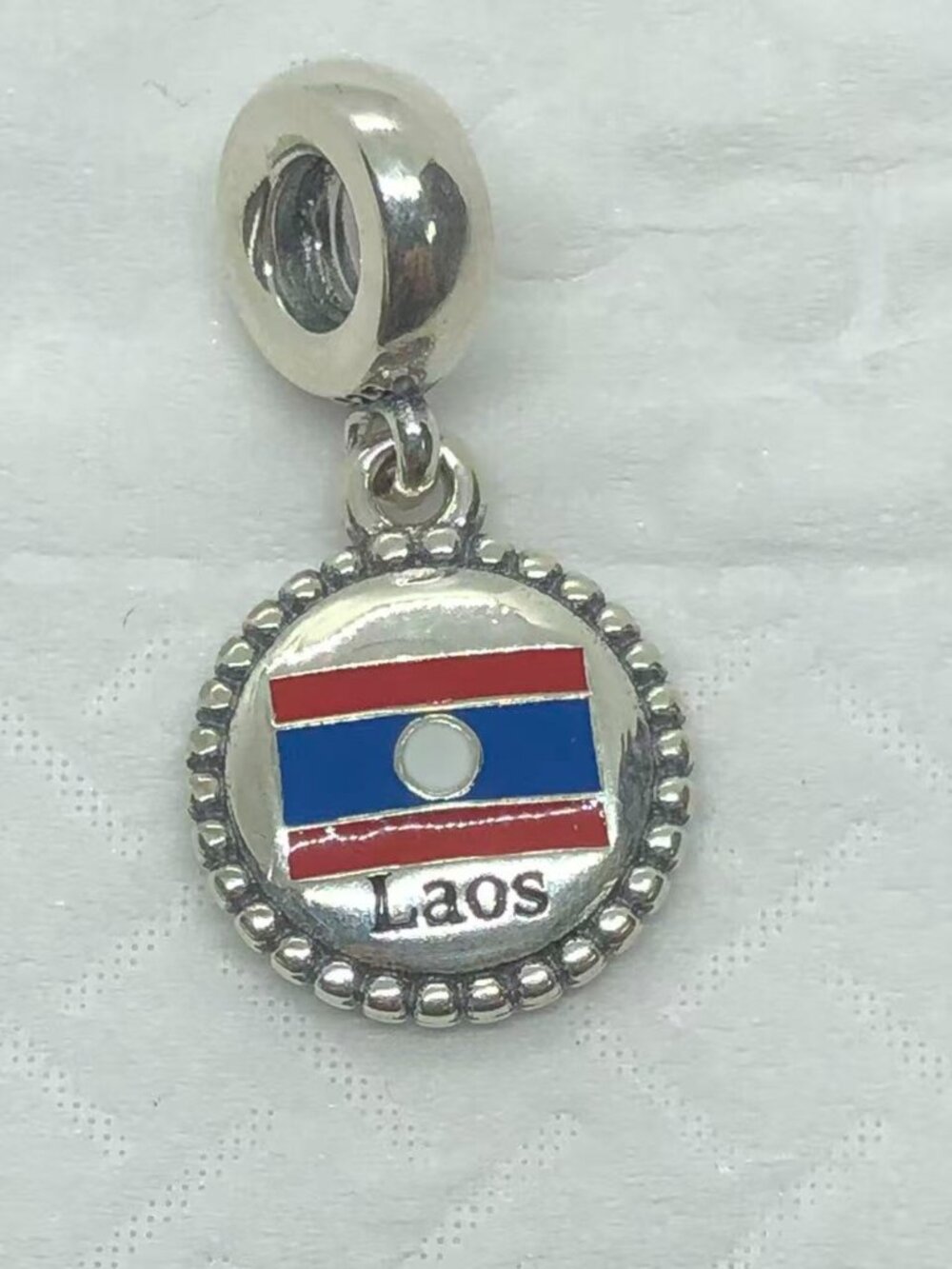 ✨ ✨Pandora flag of Laos Exclusive Dangle charm